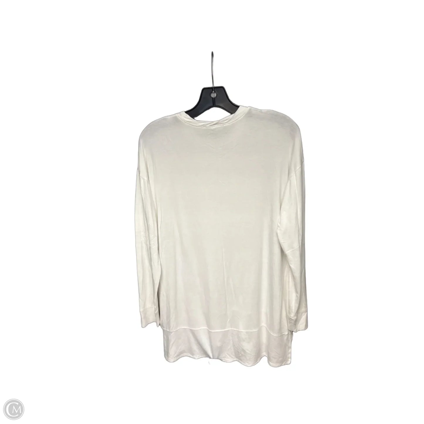 Top Long Sleeve Basic By Inc In White, Size: S