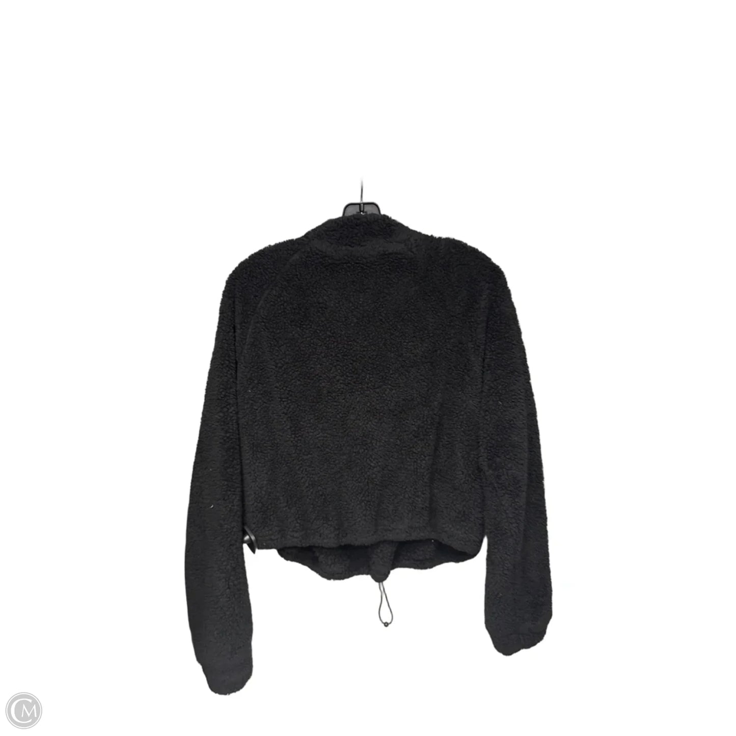 Jacket Fleece By Active Usa In Black, Size: L
