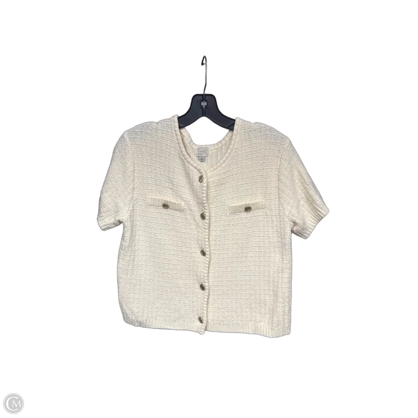 Sweater By A New Day In Cream, Size: M
