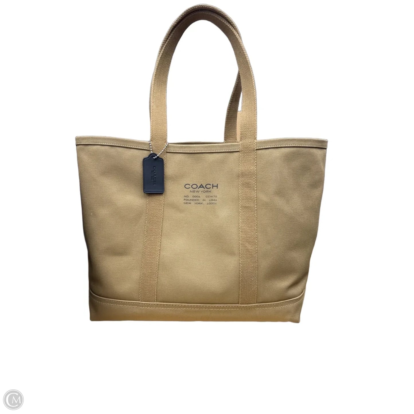 Tote Designer By Coach, Size: Large