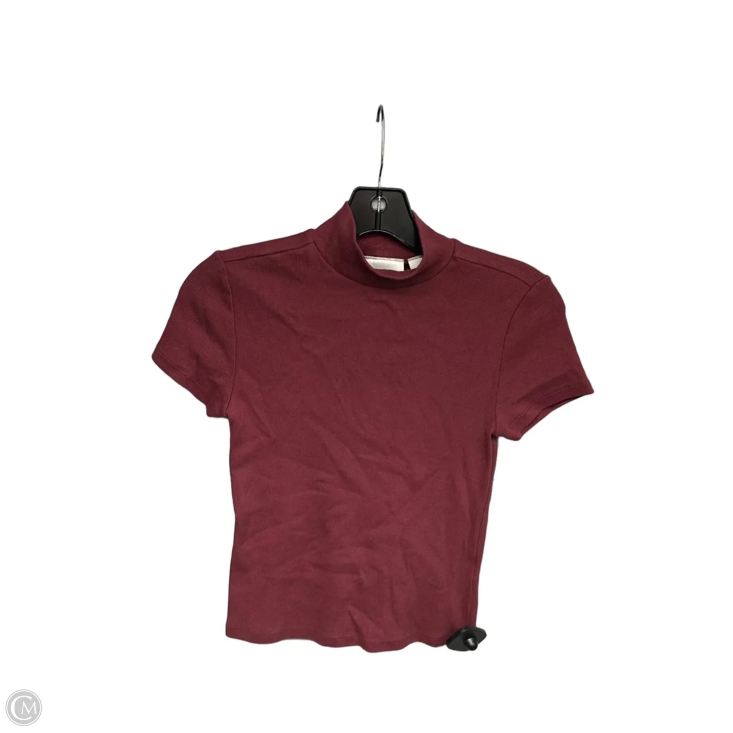 Top Short Sleeve By Maeve In Mauve, Size: S