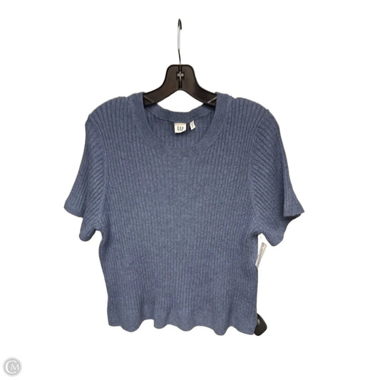 Sweater By Gap In Blue, Size: Xl