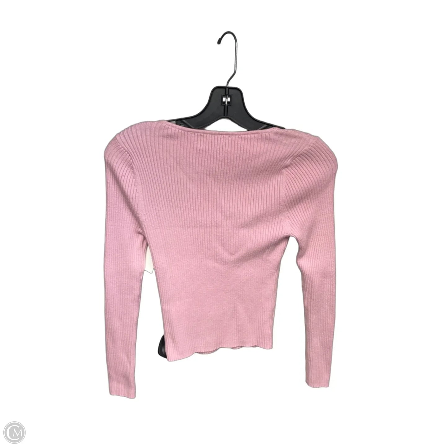Top Long Sleeve By Old Navy In Pink, Size: S