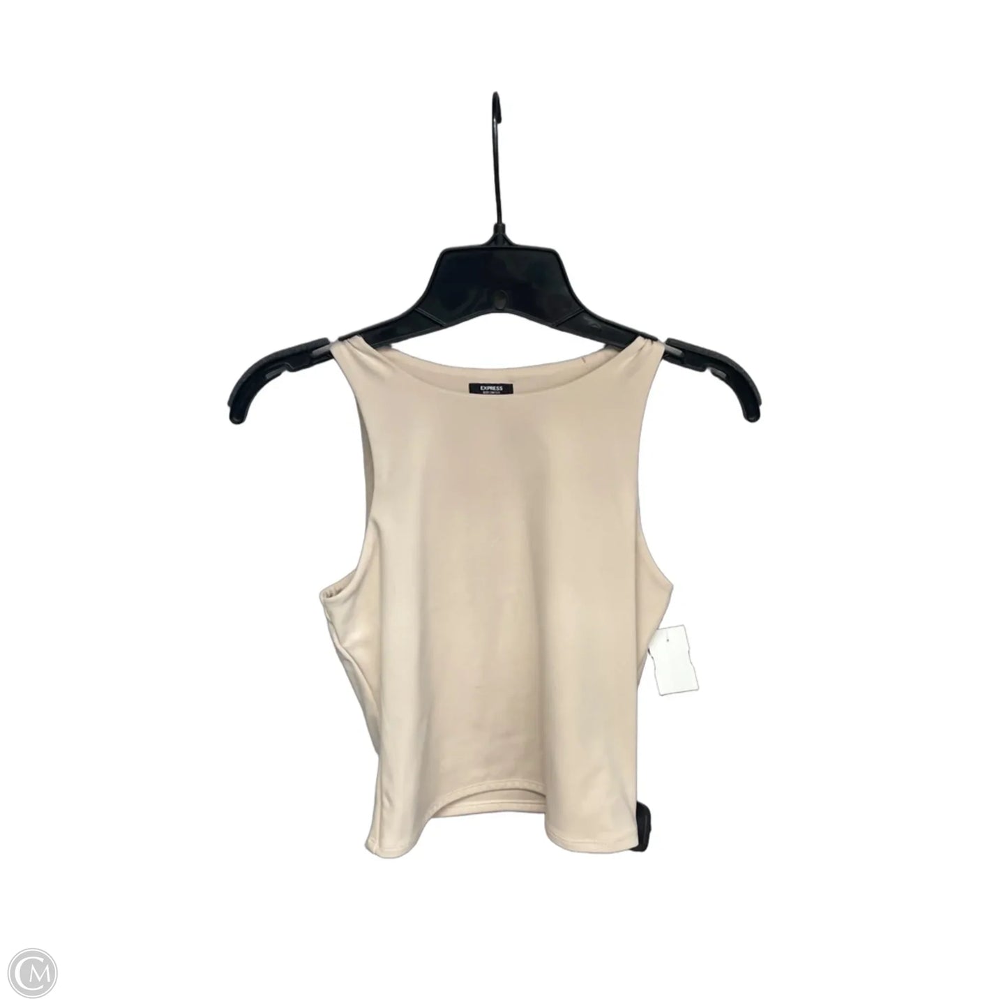 Top Sleeveless By Express In Beige, Size: S
