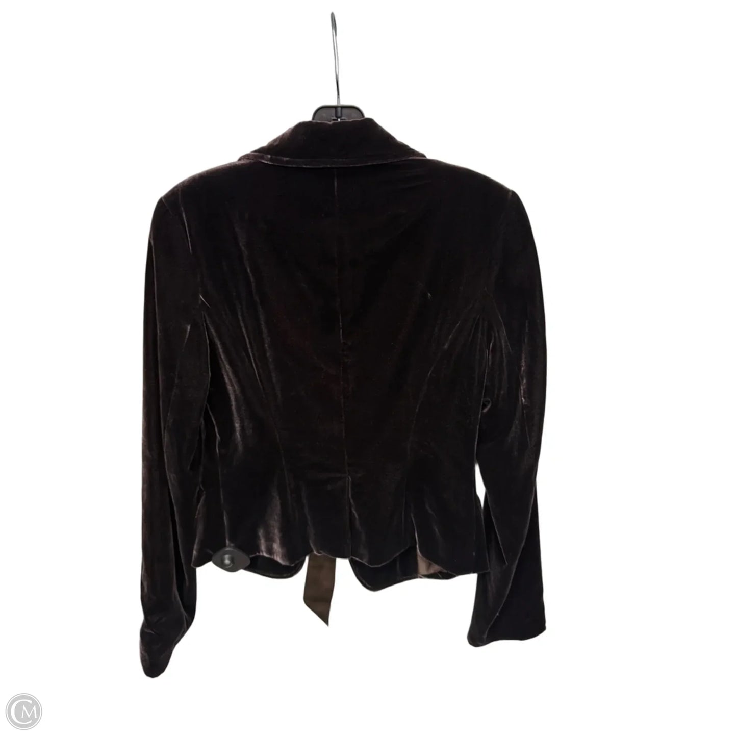 Blazer By Clothes Mentor In Brown, Size: Medium