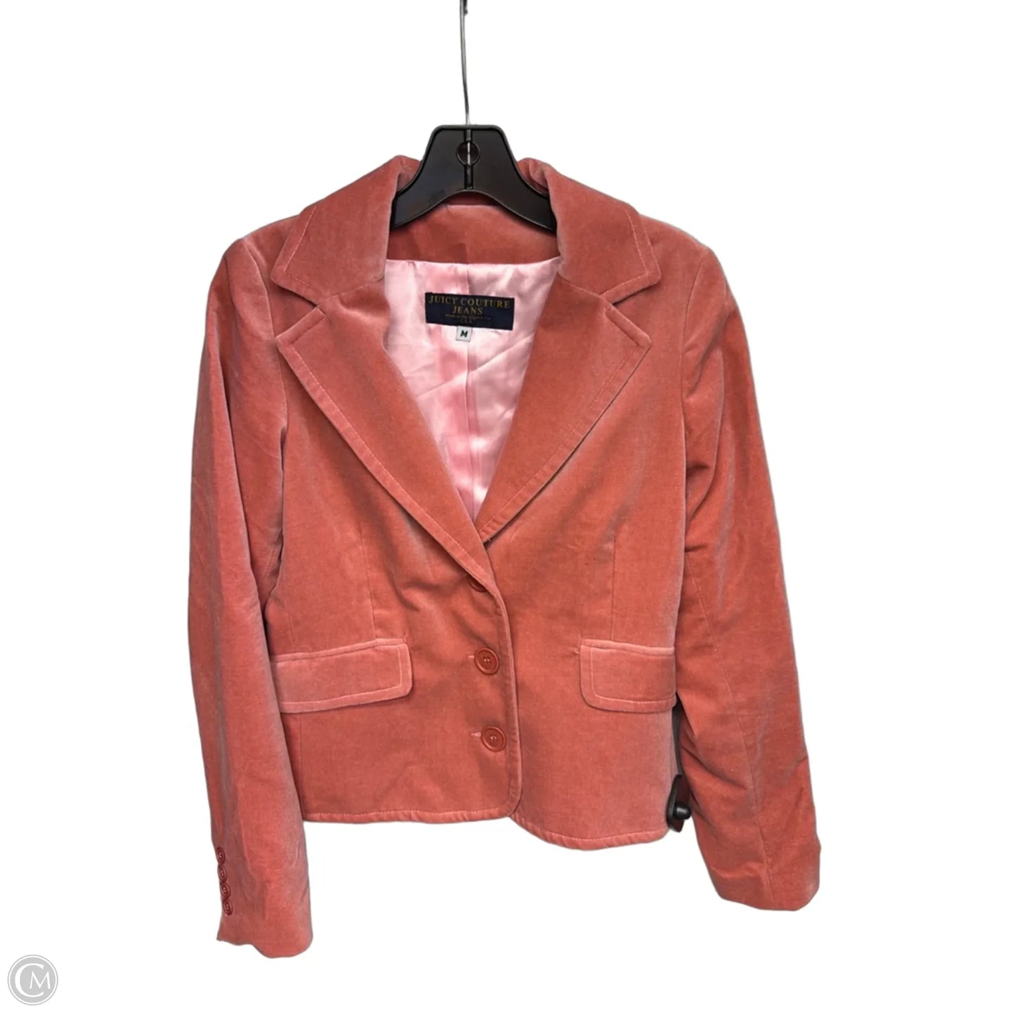 Blazer By Juicy Couture In Pink, Size: M