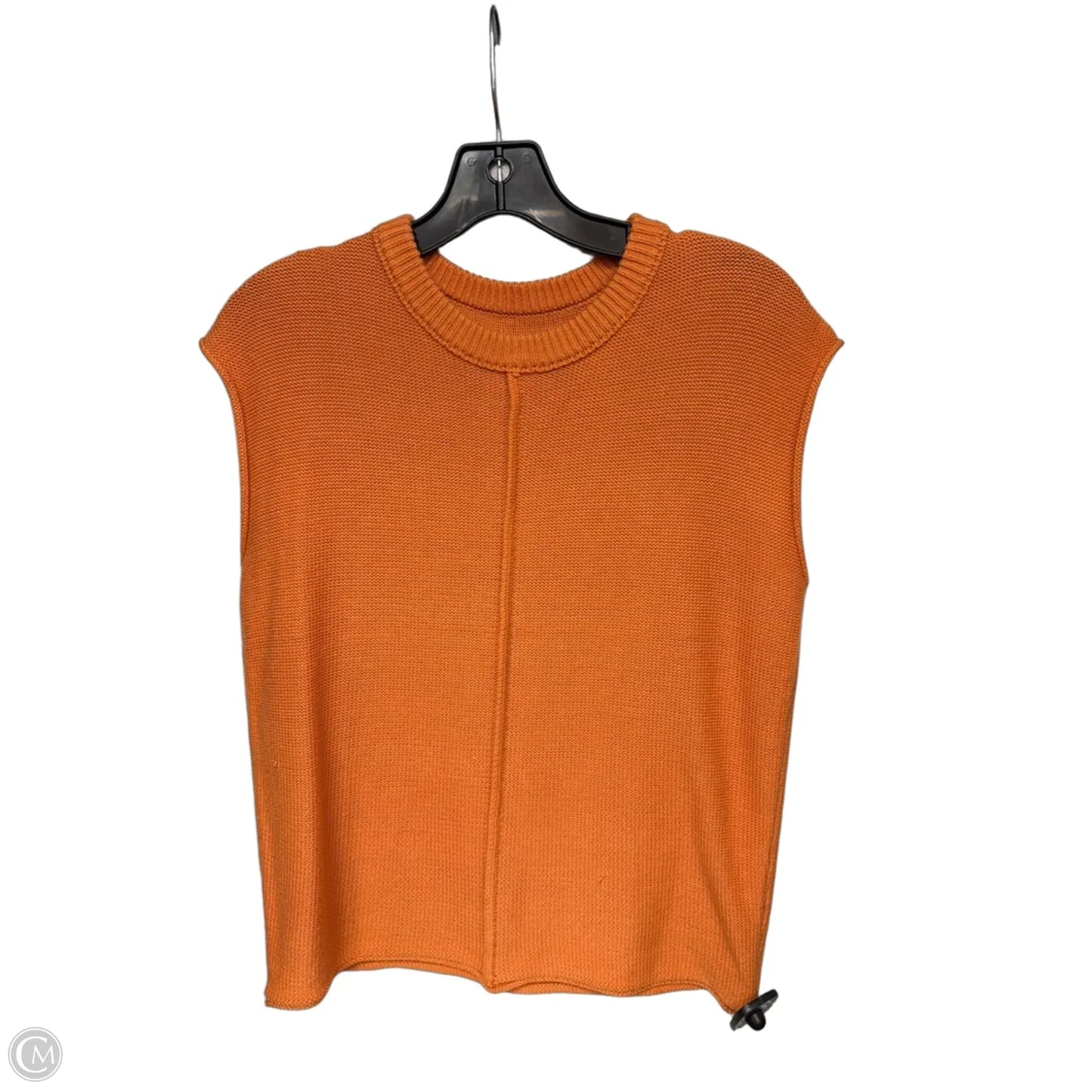 Top Sleeveless By Clothes Mentor In Orange, Size: S