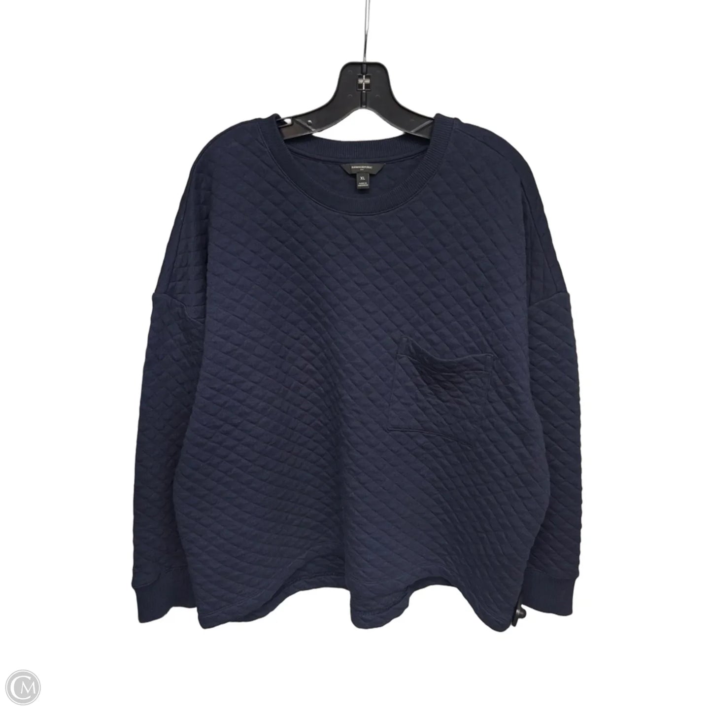 Sweater By Banana Republic In Navy, Size: Xl