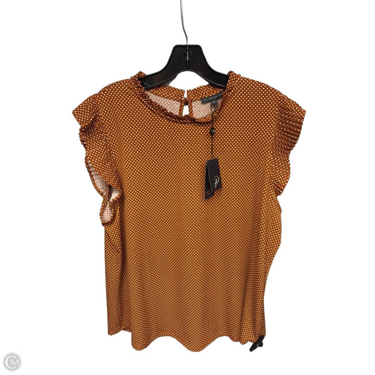 Top Sleeveless By Adrianna Papell In Polkadot Pattern, Size: Xl