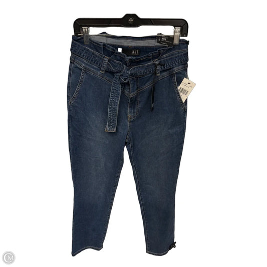 Jeans Straight By Kut In Blue Denim, Size: 6