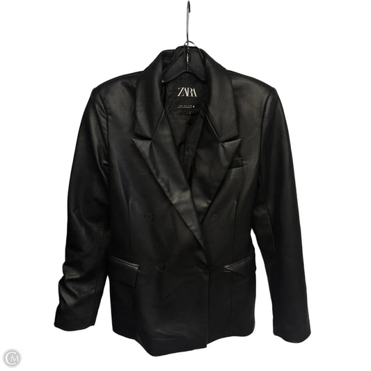 Blazer By Clothes Mentor In Black, Size: S