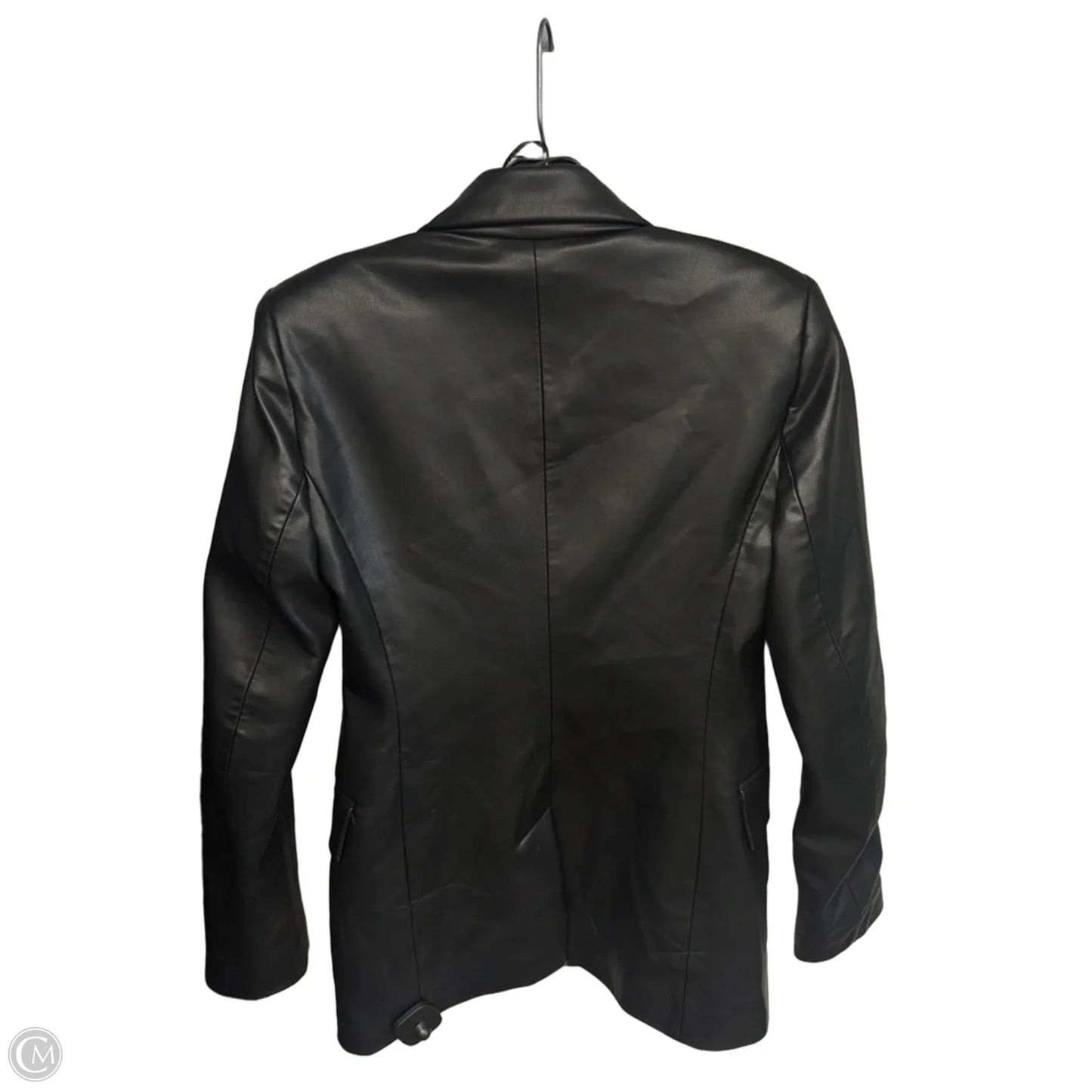 Blazer By Clothes Mentor In Black, Size: S