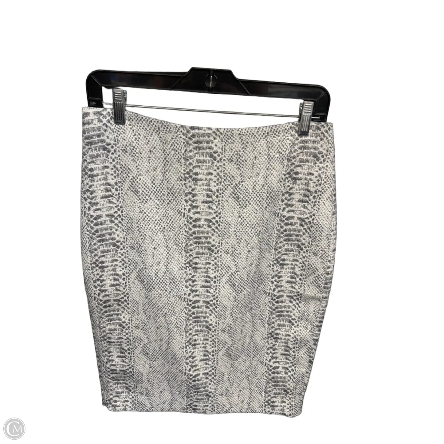 Skirt Midi By Ann Taylor In Snakeskin Print, Size: 4