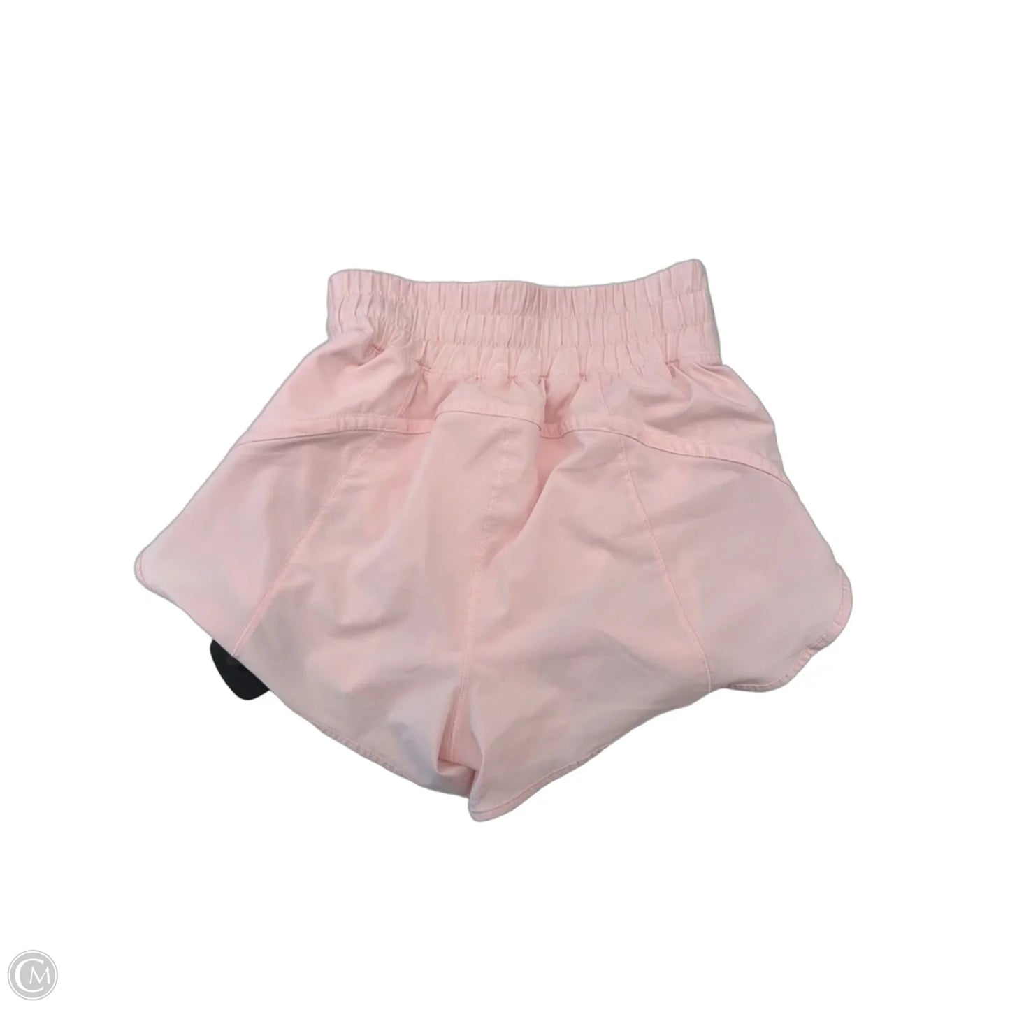 Athletic Shorts By Lululemon In Pink, Size: 2