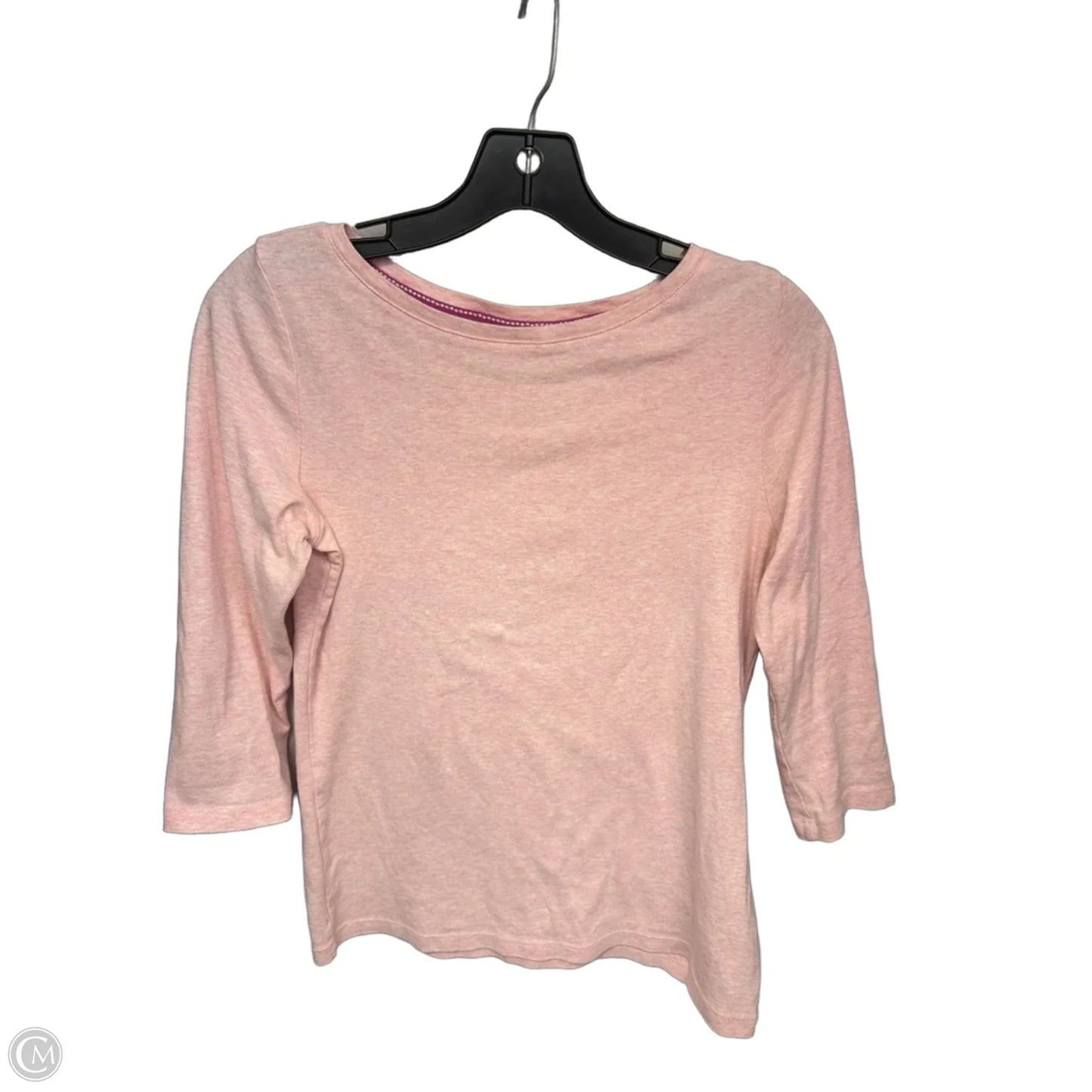 Top 3/4 Sleeve By Talbots In Pink, Size: M