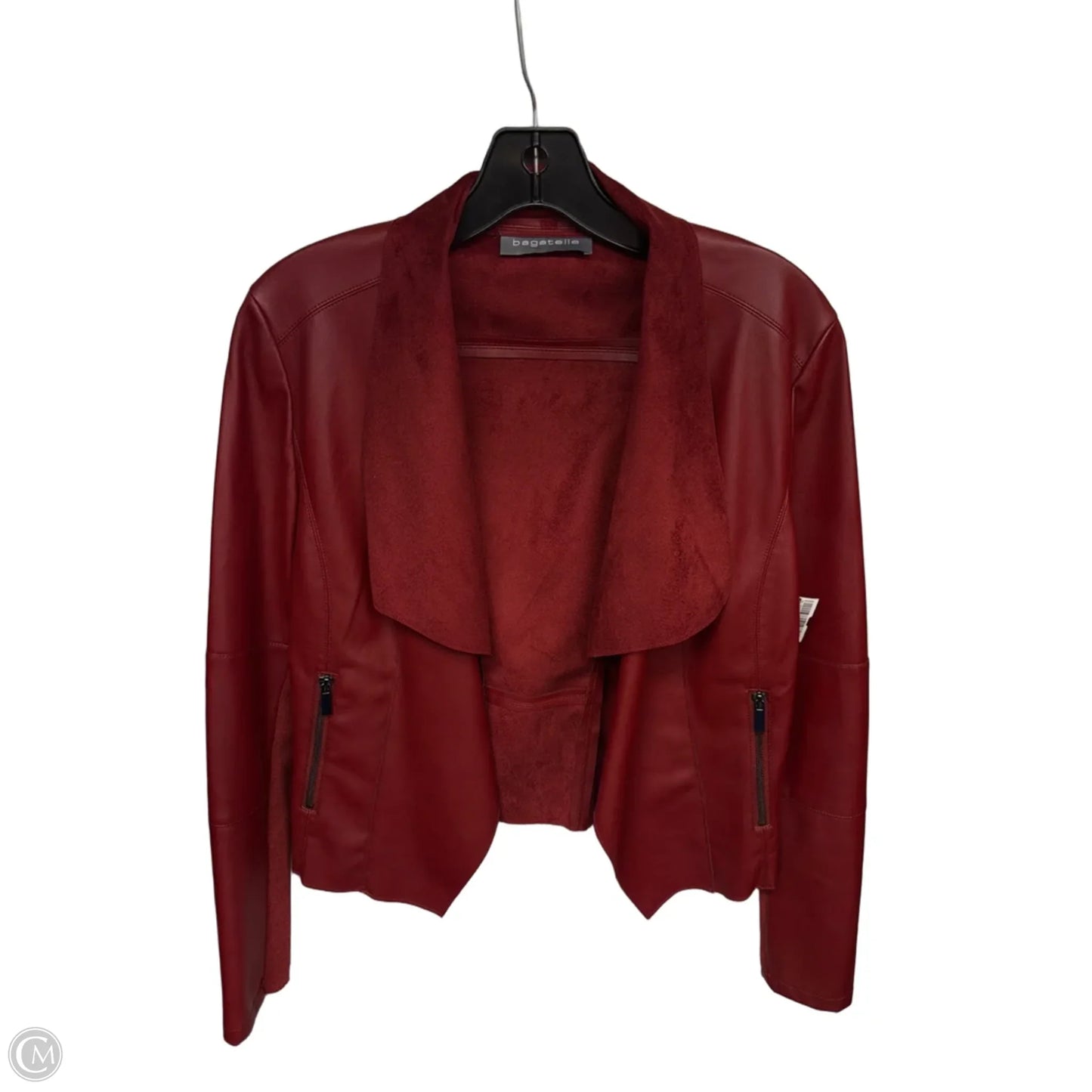 Jacket Moto By Bagatelle In Red, Size: S