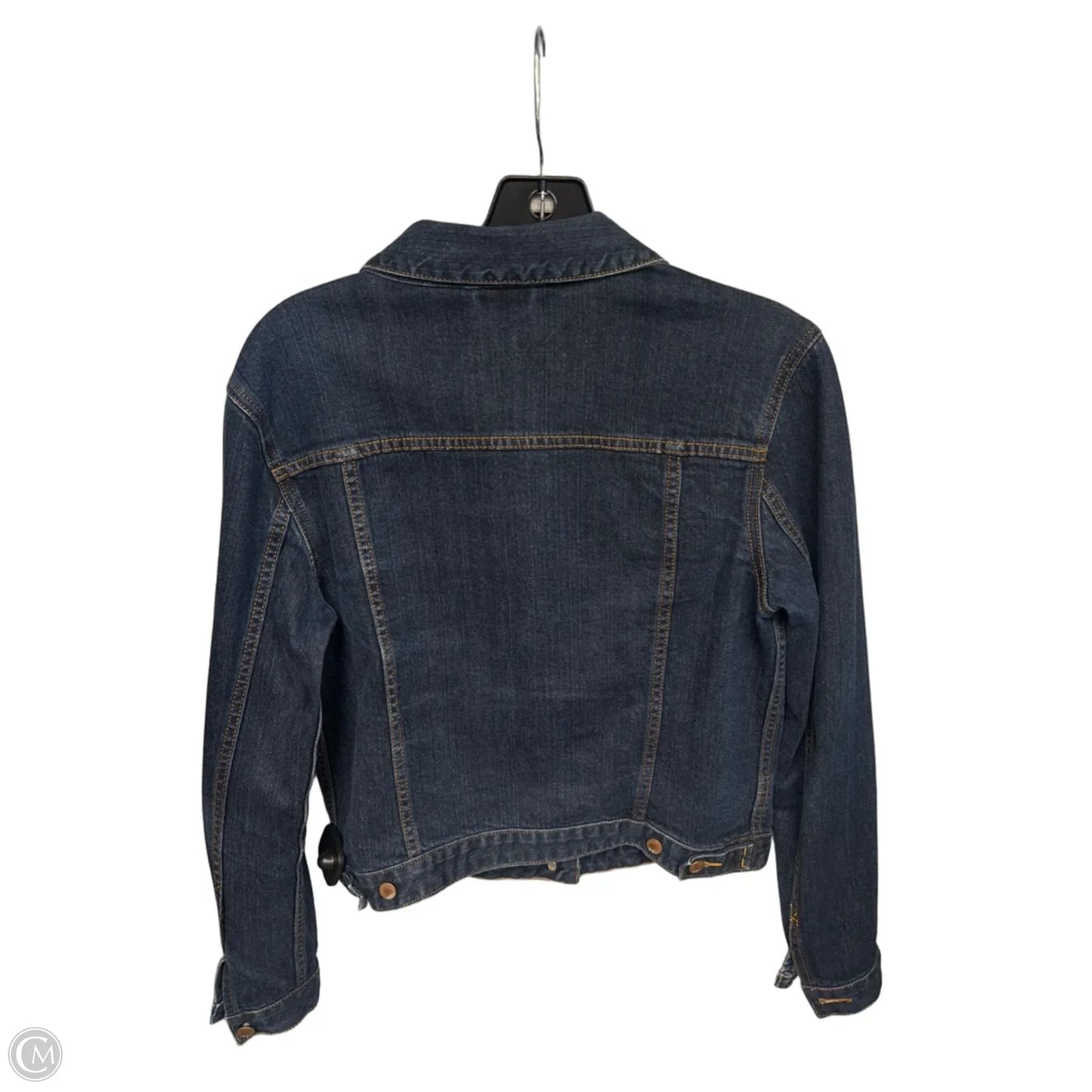 Jacket Denim By Gap In Blue Denim, Size: M