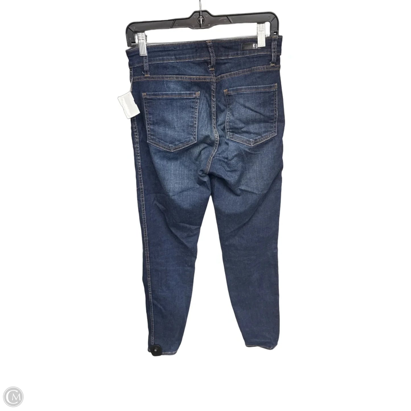 Jeans Straight By Kut In Blue Denim, Size: 4