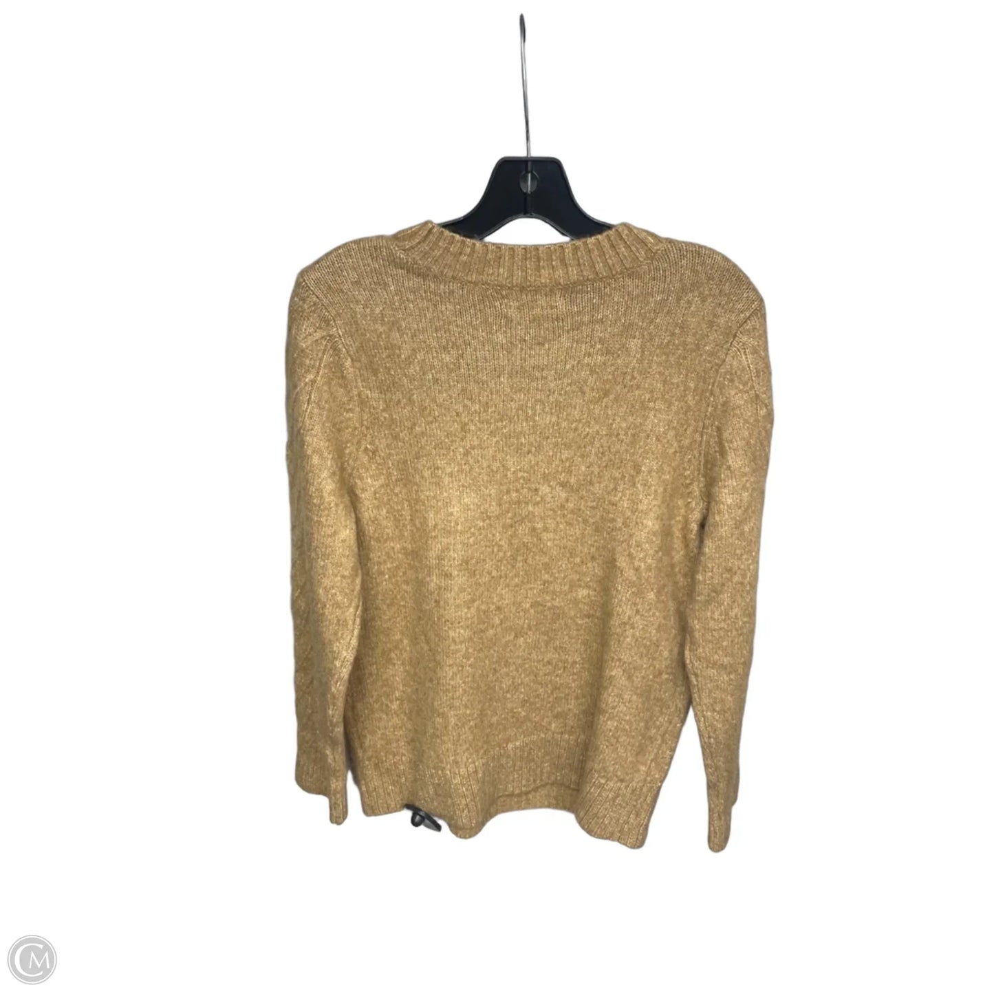 Sweater By Croft And Barrow In Tan, Size: M