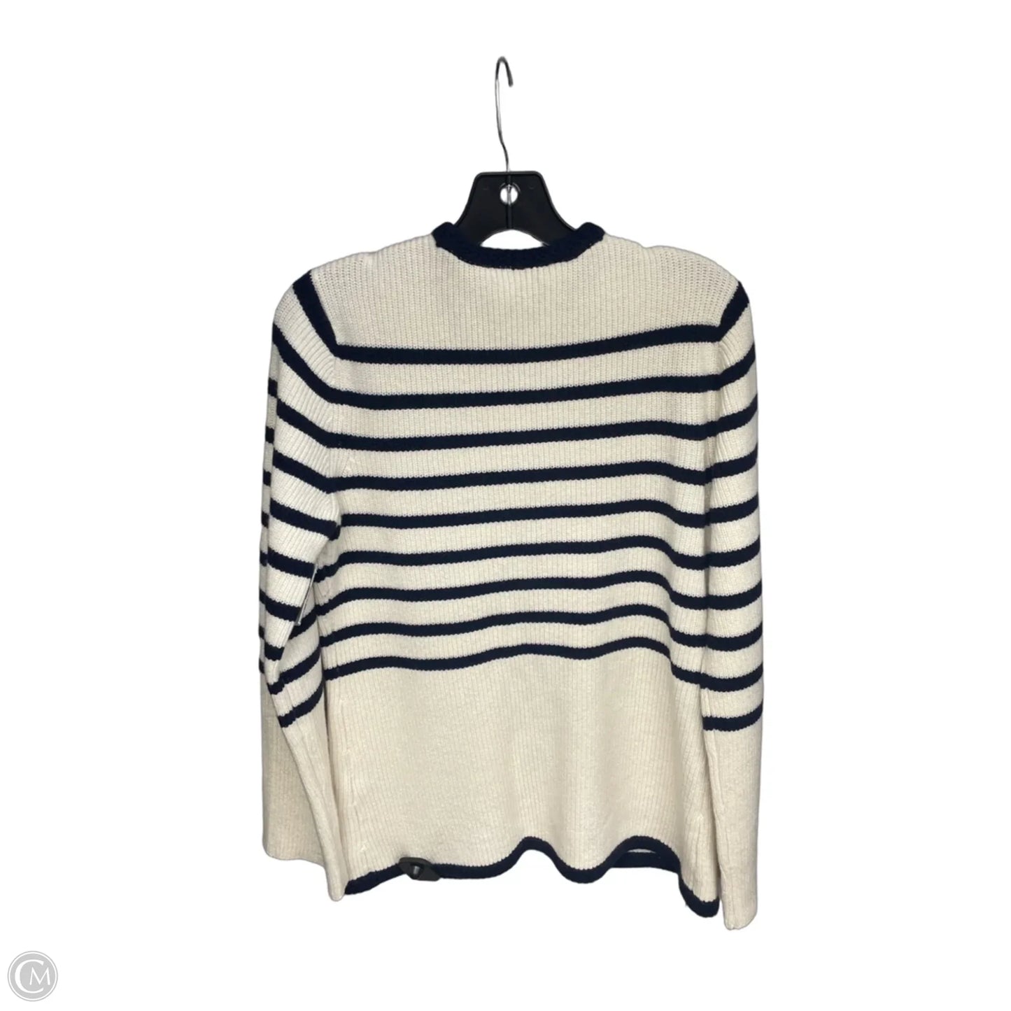 Cardigan By Rag And Bone In Blue & White, Size: S