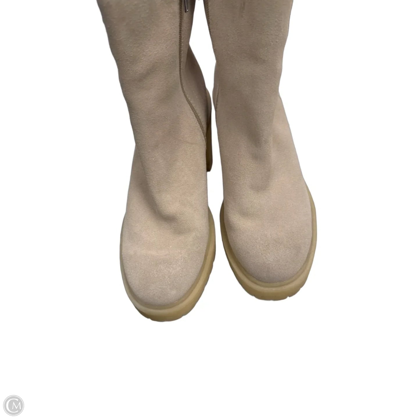 Boots Ankle Heels By Dolce Vita In Tan, Size: 9