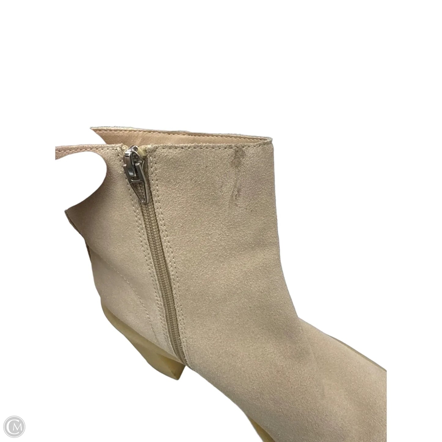 Boots Ankle Heels By Dolce Vita In Tan, Size: 9