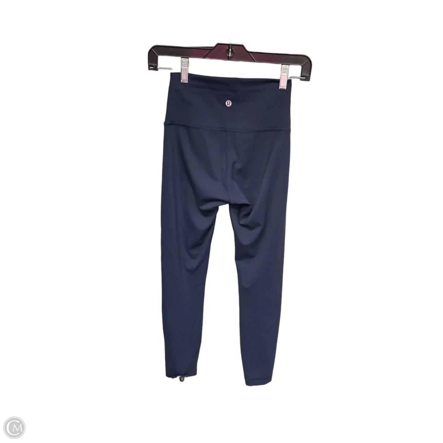 Athletic Leggings By Lululemon In Navy, Size: 4