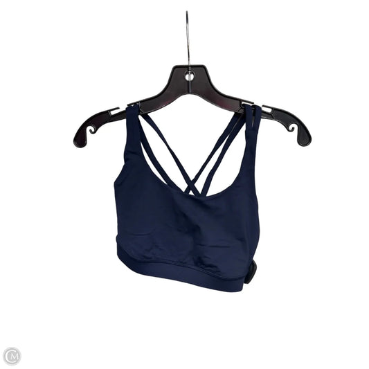 Athletic Bra By Lululemon In Navy, Size: 8