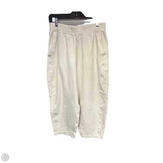 Athletic Pants By Lululemon In Cream, Size: 8