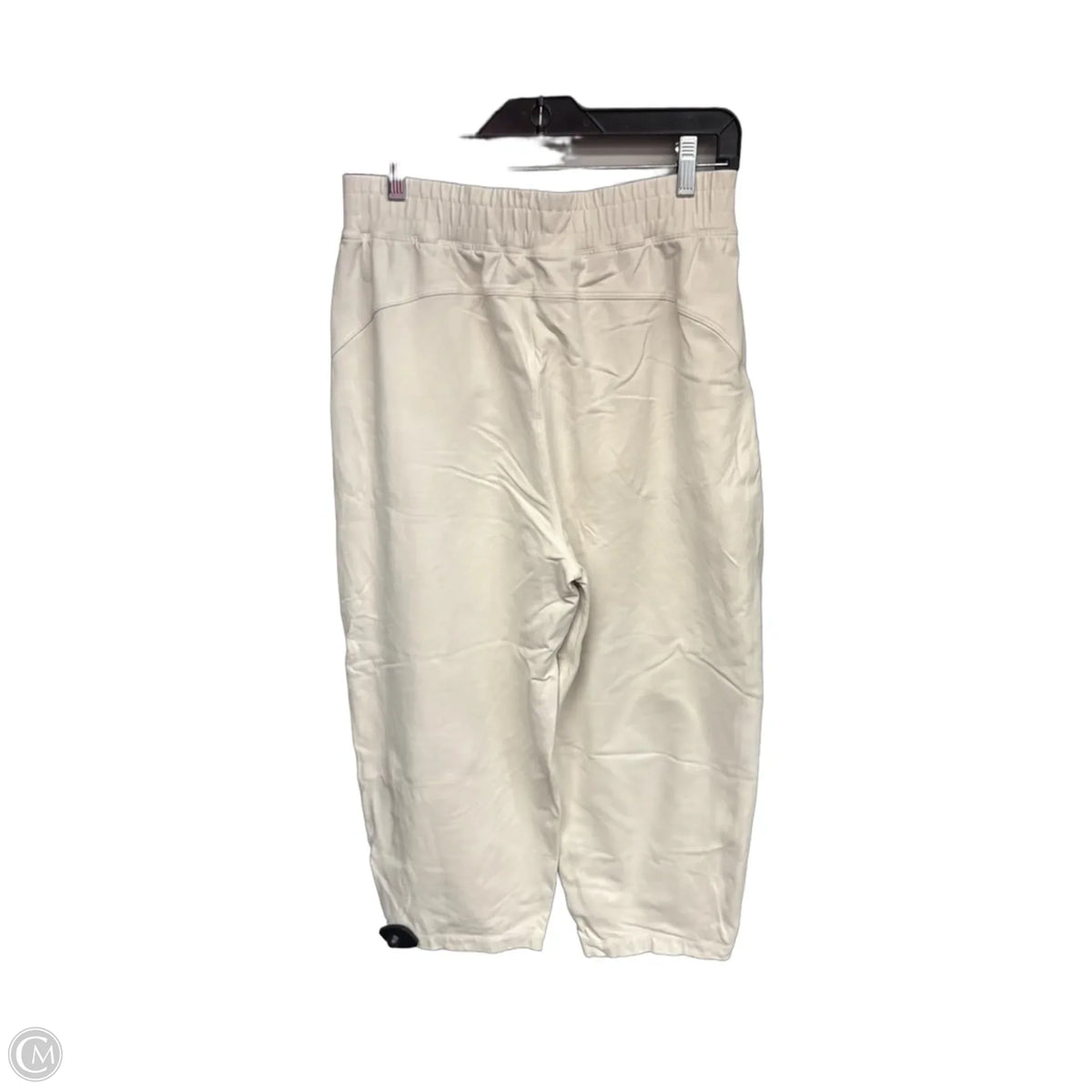 Athletic Pants By Lululemon In Cream, Size: 8