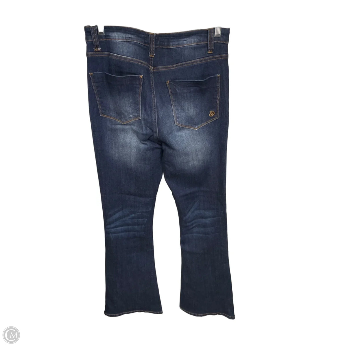 Jeans Flared By Indigo Rein In Blue Denim, Size: 4