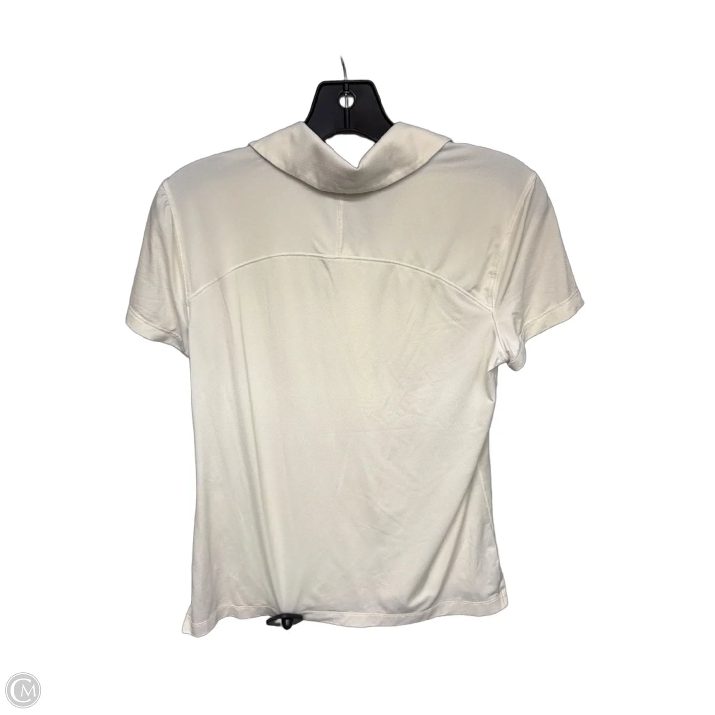Athletic Top Short Sleeve By Lululemon In Cream