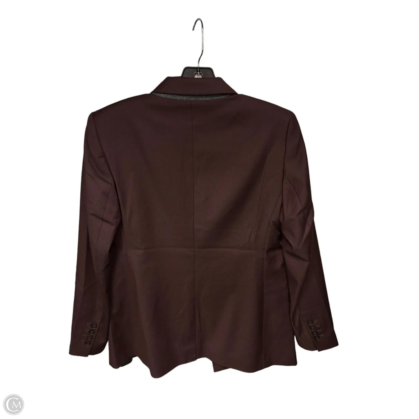 Blazer By Ann Taylor In Maroon, Size: 4p