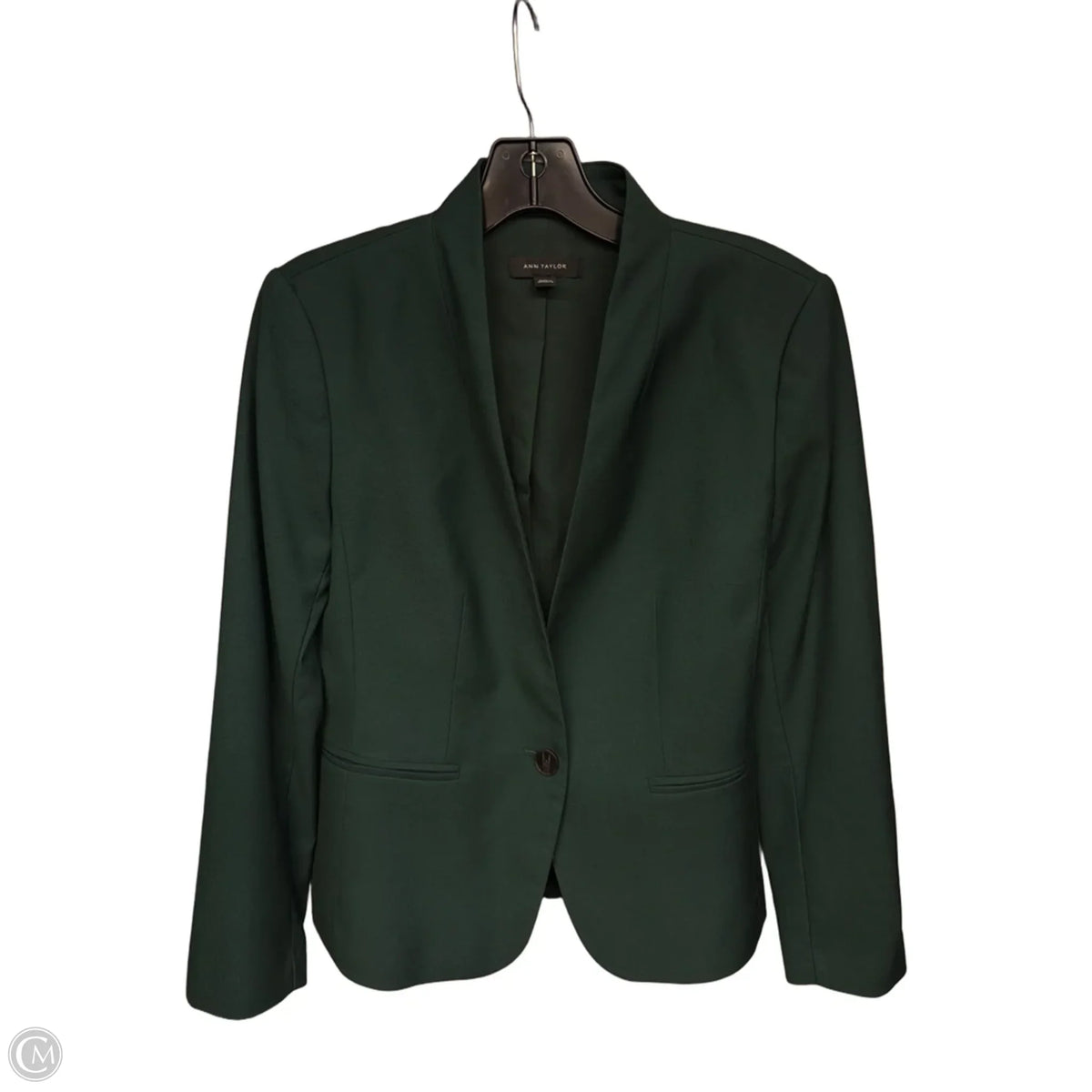 Blazer By Ann Taylor In Green, Size: 2