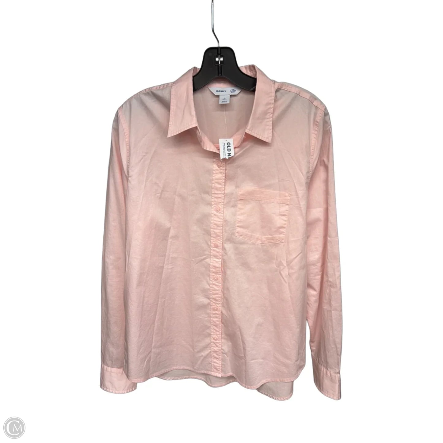 Top Long Sleeve By Old Navy In Pink, Size: M