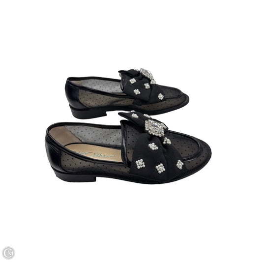 Shoes Heels Block By Betsey Johnson In Black & White, Size: 8.5