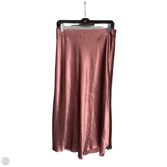 Skirt Maxi By Vince In Pink, Size: S