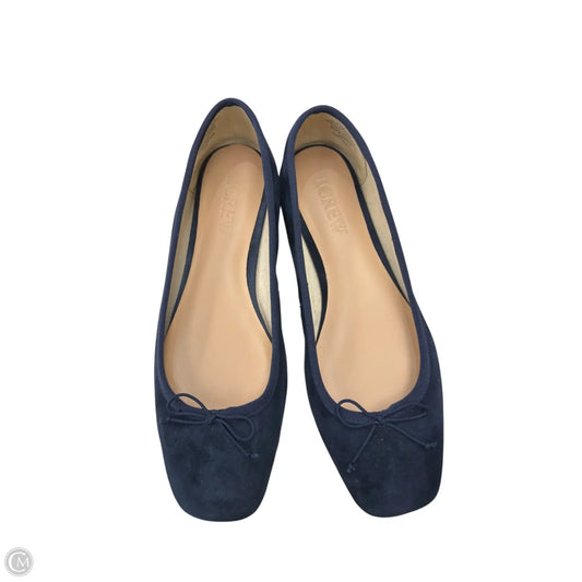 Shoes Flats By J. Crew In Navy, Size: 8.5