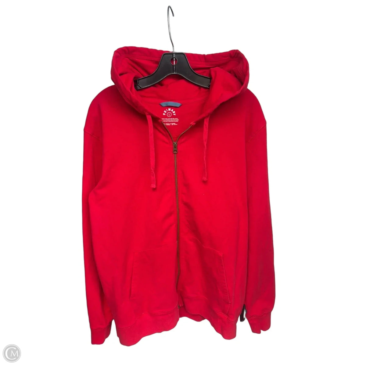 Athletic Jacket By Clothes Mentor In Red, Size: L