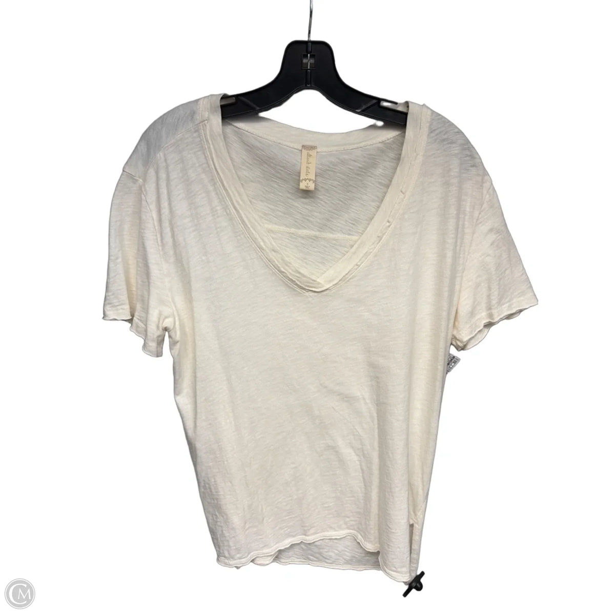 Top Short Sleeve Basic By Altard State In Cream, Size: S