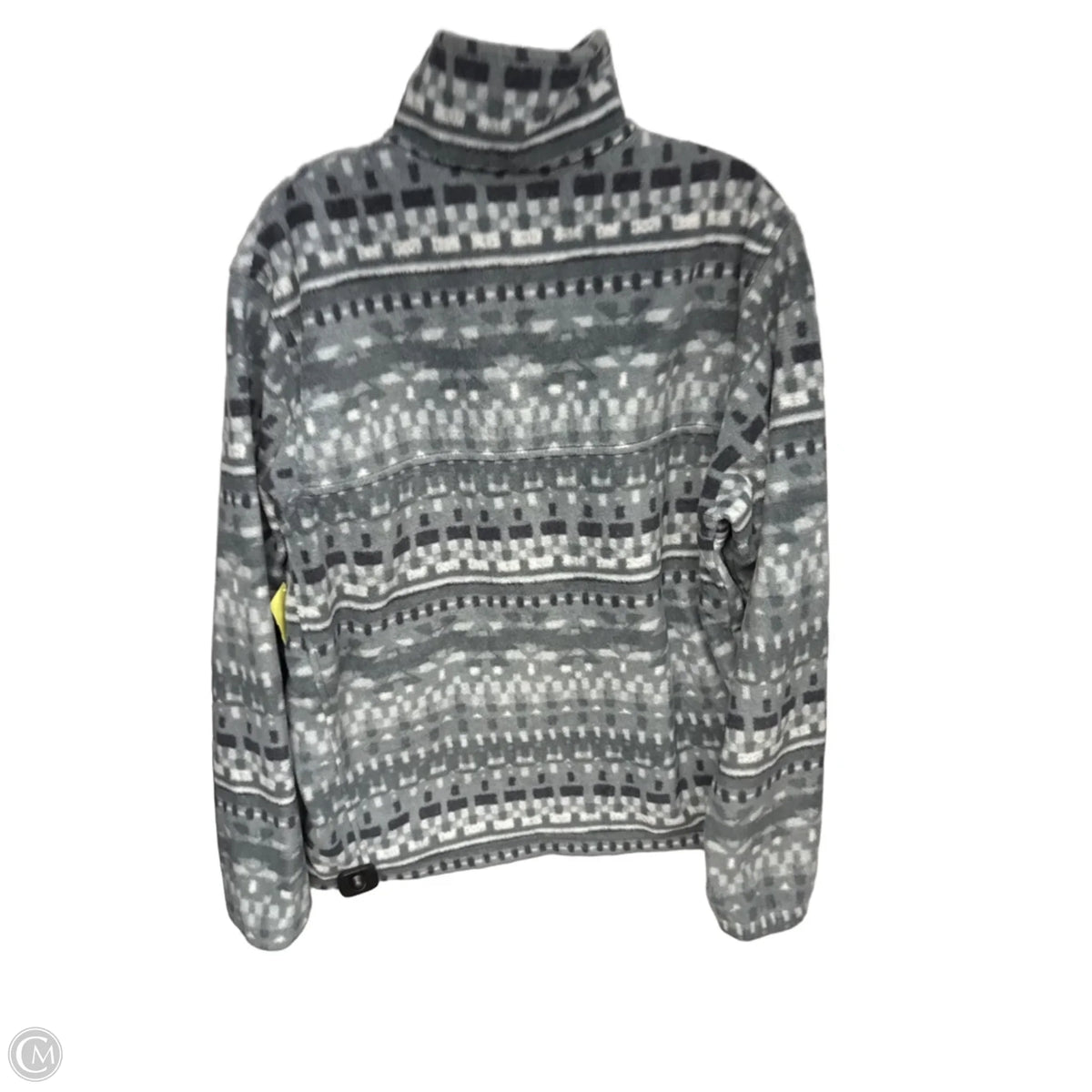 Jacket Fleece By Columbia In Grey, Size: M