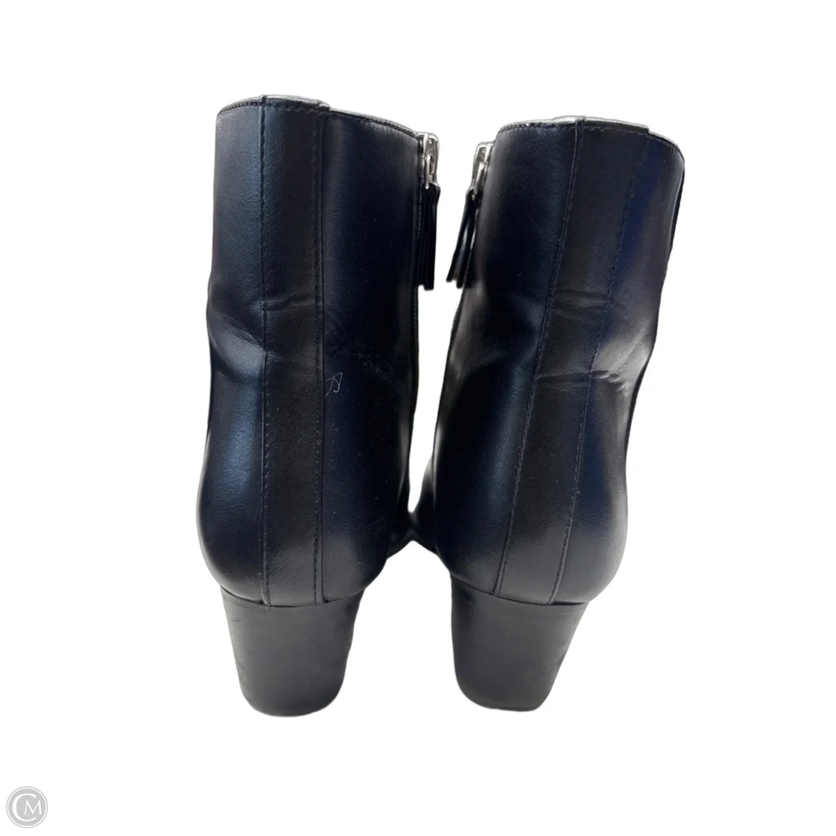 Boots Ankle Heels By Old Navy In Black, Size: 7