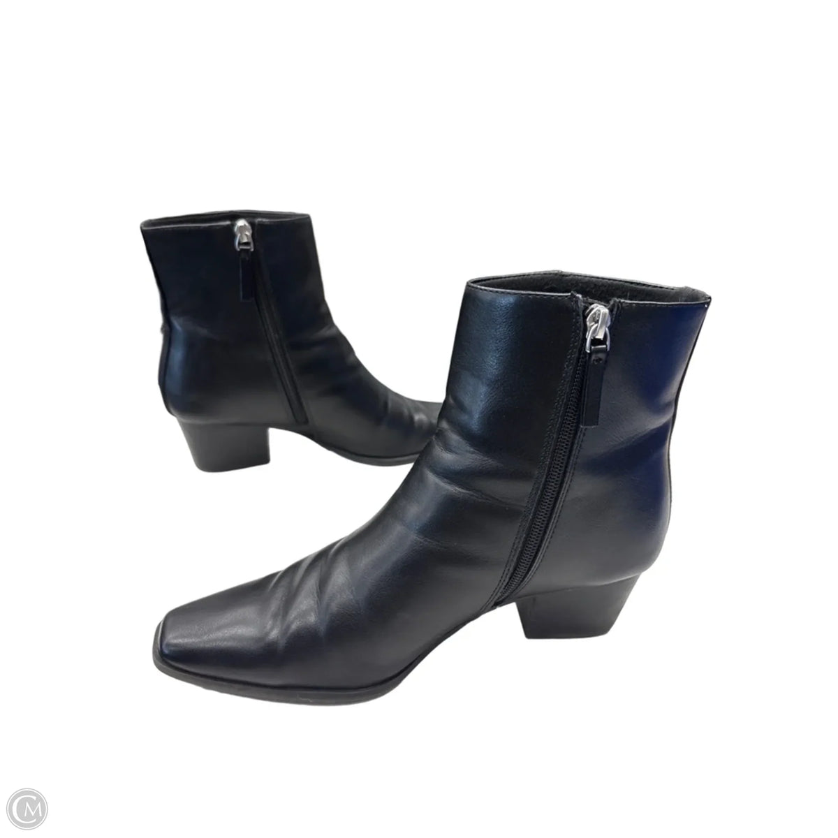 Boots Ankle Heels By Old Navy In Black, Size: 7