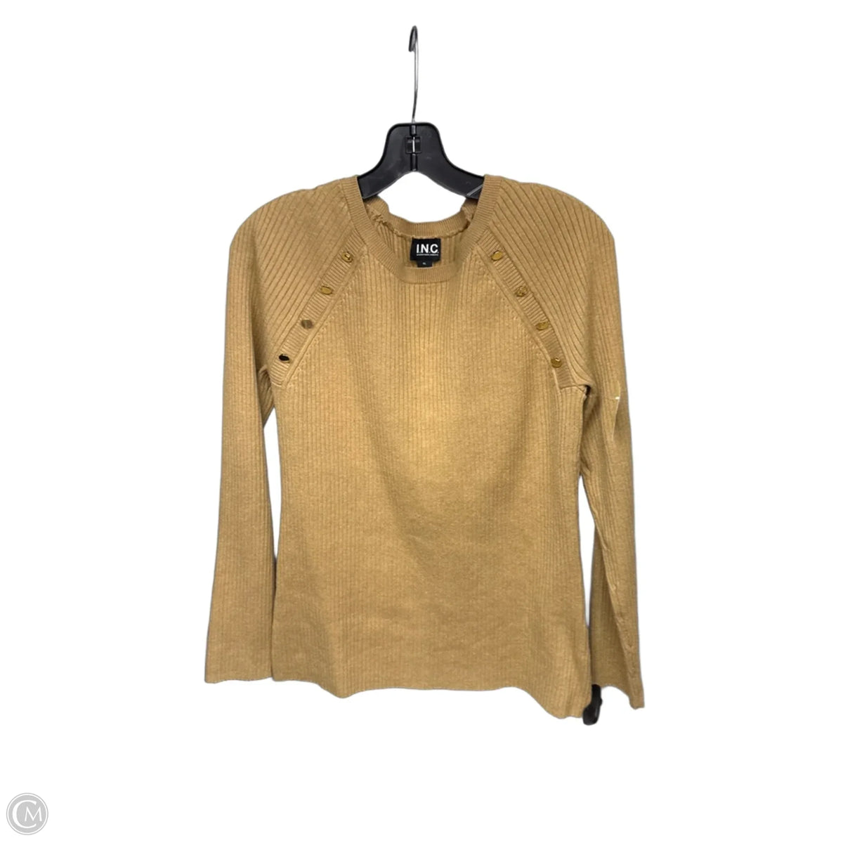 Sweater By Inc In Tan, Size: Xl