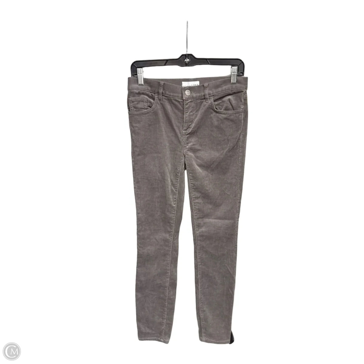Pants Corduroy By Loft In Grey, Size: 0