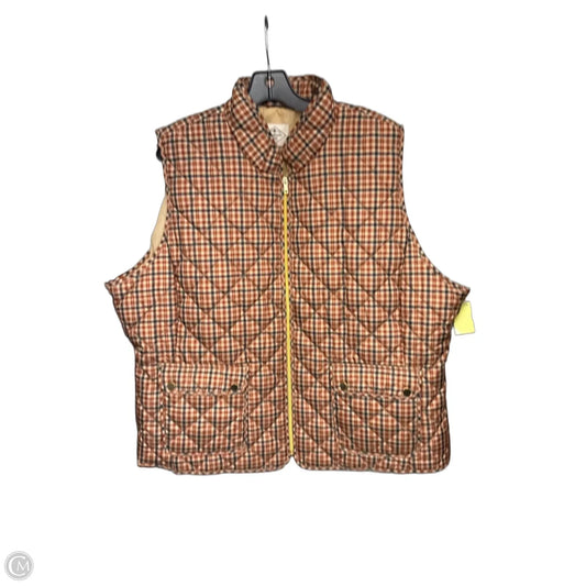 Vest Puffer & Quilted By St Johns Bay In Plaid Pattern, Size: 3x