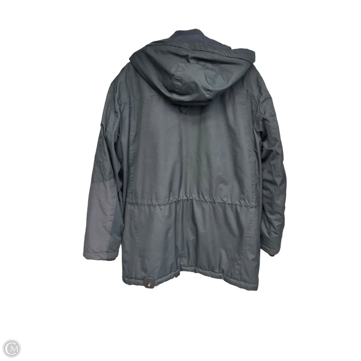 Coat Parka By Clothes Mentor In Black, Size: M