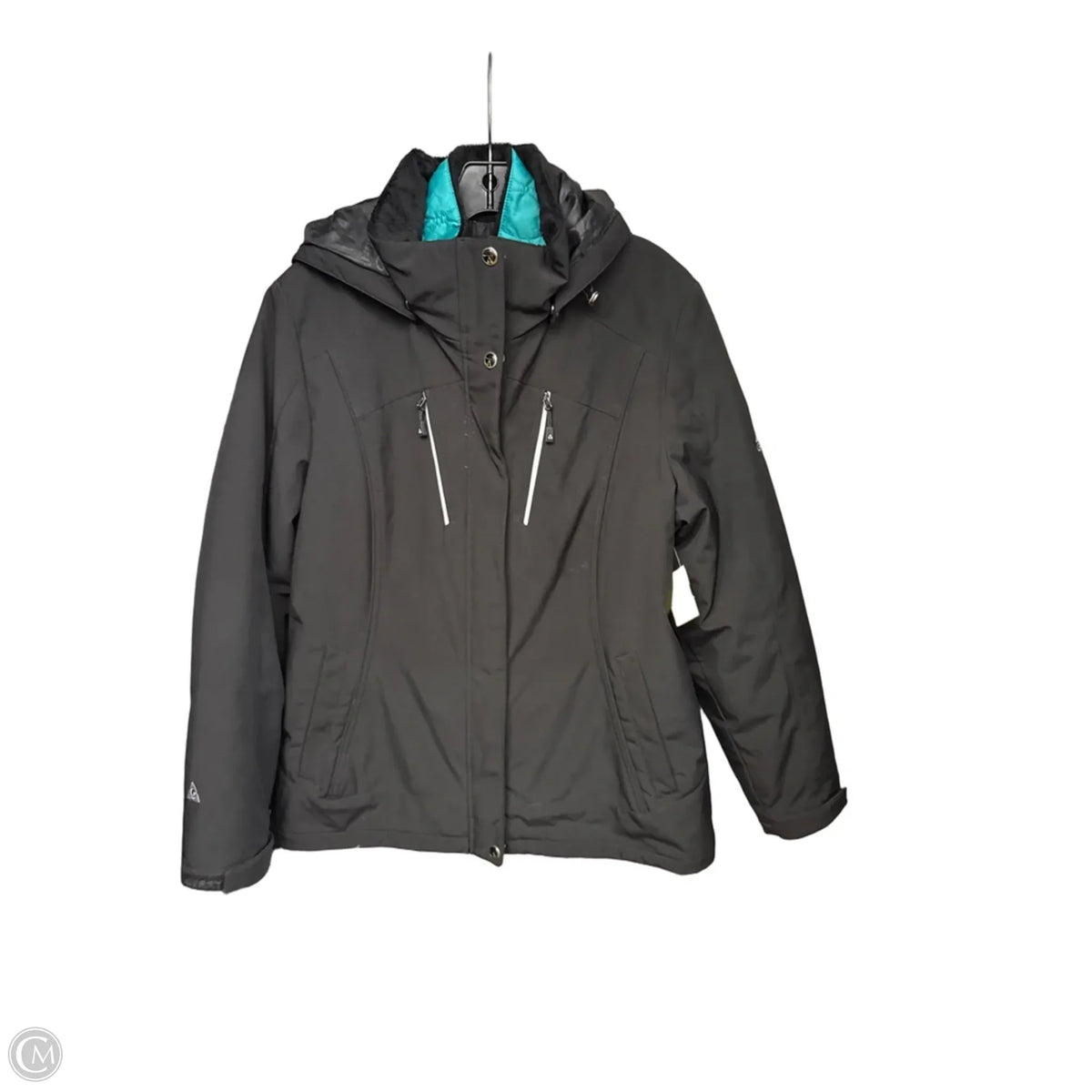 Coat Parka By Gerry In Black, Size: L