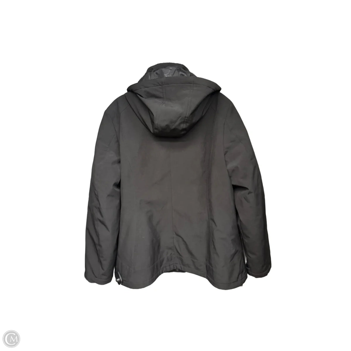 Coat Parka By Gerry In Black, Size: L