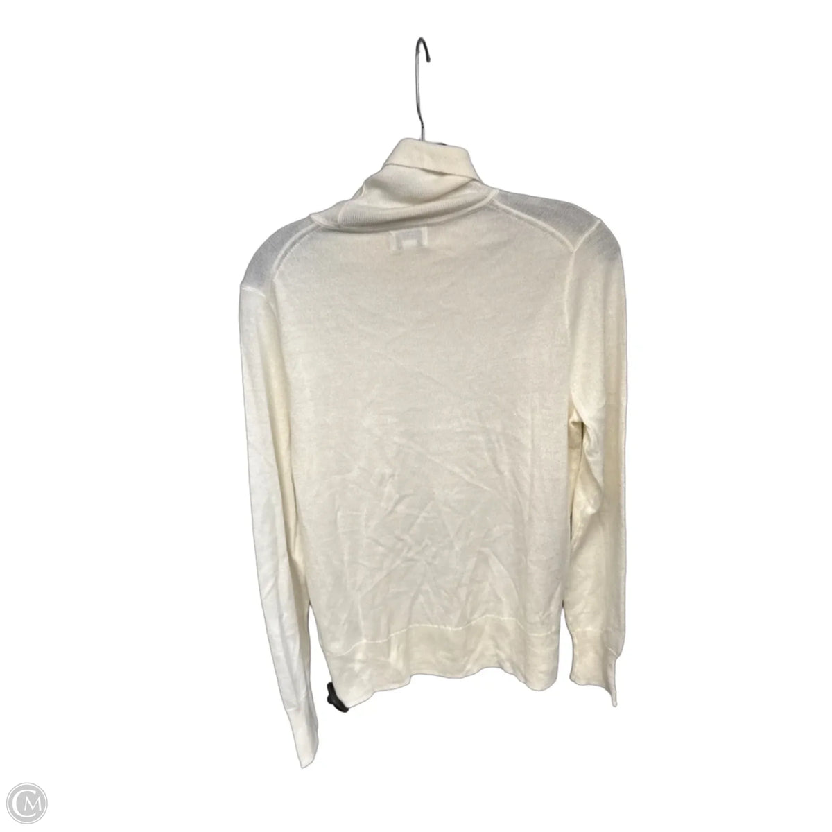 Top Long Sleeve By J. Crew In Cream, Size: L